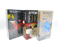 Super VHS Leer Kassetten Sony