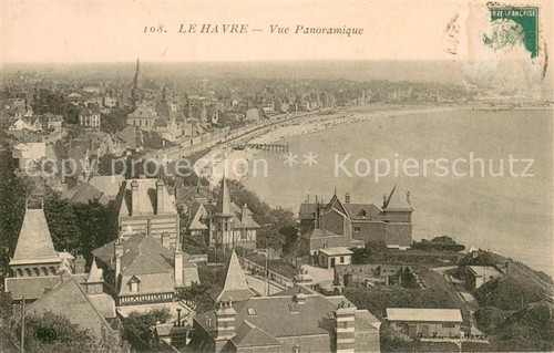 Havre vue panoramique - le,
