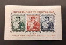 BIZONE 1949 Exportmesse