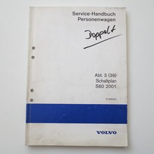 Werkstatthandbuch Volvo S60 Modelljahr 2001 Elektrische Schaltpläne Elektrik