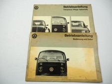 VW Bus Transporter T2 T2b Betriebsanleitung Bedienungsanleitung Bordbuch 8/1973