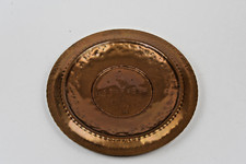 Kupfer Teller Deko 70er Jahre