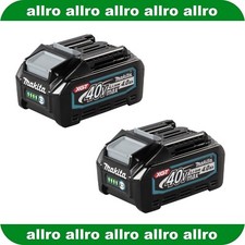 2 STÜCK MAKITA Original Wechsel-Akku BL4040 LED-Anzeige, 40 Volt - 4,0 Ah -NEU-