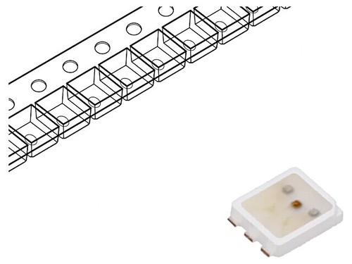 Smlvn6rgb1u1 led smd - smlvn6rgb1u1,