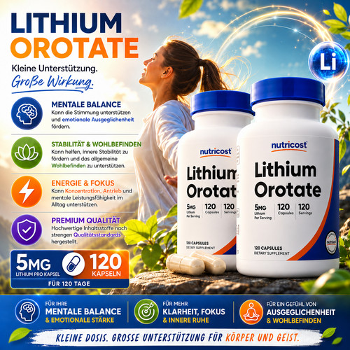 Orotate nutricost 5mg 240 - 5mg,