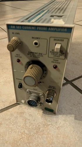 Tektronix am503 current probe - tektronix,