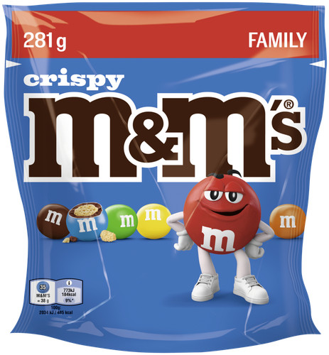 Crispy 281g - m&m's,
