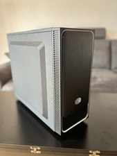 Cooler Master PC-Gehäuse Inkl. DVD Laufwerk Schwarz/Silber für Office/Gaming
