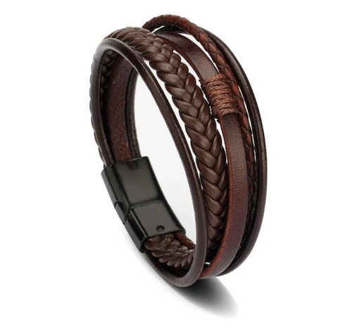 Herren armband leder - , und