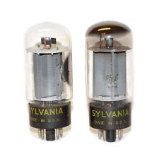 Matched pair Sylvania  6L6GC (NOS) tubes/Röhren - TU000295