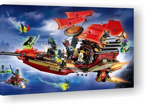 Wandbild ninjago lego - lego, canvas