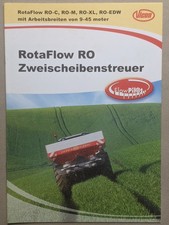 VICON RotaFlow RO Düngerstreuer Prospekt Traktor Bulldog Schlepper