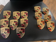 Porsche Emblem Messing