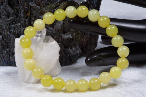 Edelstein armband zitronenjade - edelstein,