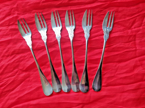 Chs jugendstil fischbesteck - chs,