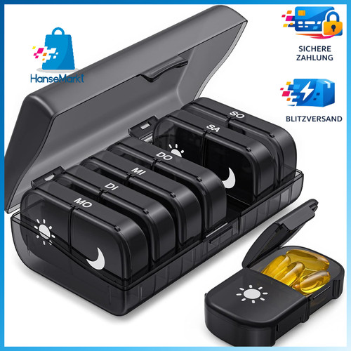 Tablettenbox tage organizer - 7,