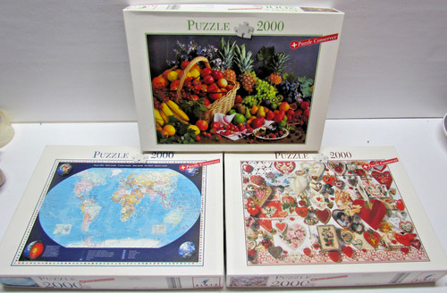 Wunderschöne 2000 teile - 3x,
