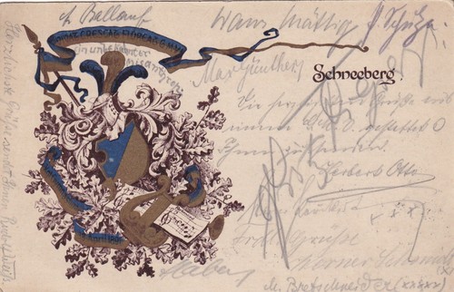 Schneeberg neustädtel 1921 - schneeberg,