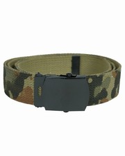 US Hosengürtel Baumwolle Military Army Outdoor Bundeswehr Flecktarn Abverkauf Sa