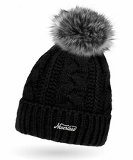 Damen Strick-Mütze gefüttert