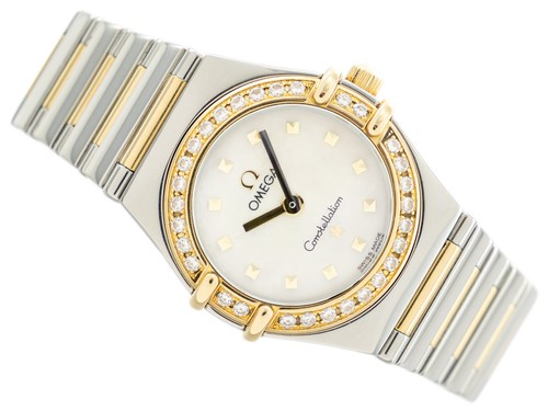 Damenuhr omega constellation - damenuhr,