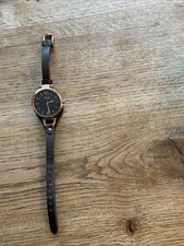 Fossil ES3077 Damen Uhr Leder Lederarmband braun  Armbanduhr  Neu, Ungetragen