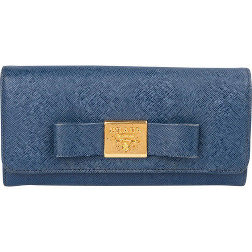Prada saffiano leather bow - prada,