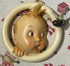 Goebel, Hummelfigur Wandbild "Hui die Hummel" Junge Hum 30/0A, FM2, 1.Wahl