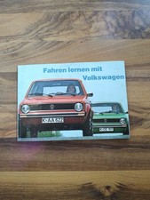 Fahren Lernen Mit Volkswagen, Das Lernprogramm Fahren Mit Volkswagen Lernen 1979