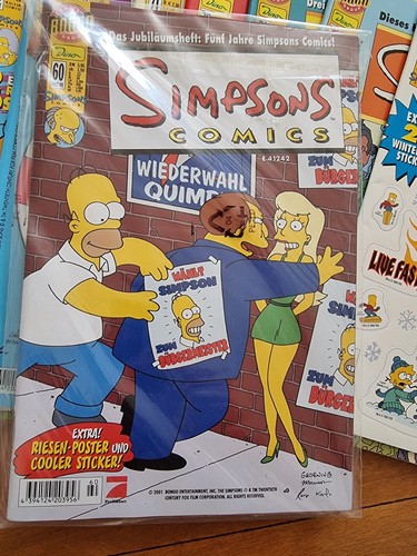 Simpsons comics dino - simpsons, dino/bongo