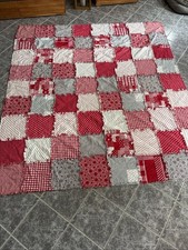 Tagesdecke Überwurf Decke Vintage Granny Square Quilt Weihnachten Plaid