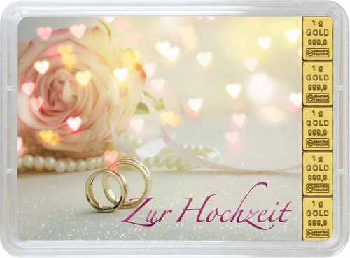 Zur hochzeit geschenkbarren - zur,