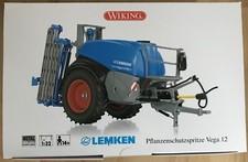 Wiking Modell Lemken Pflanzenschutzspritze Vega 12 Maßstab 1:32 NEU UNGEÖFFNET
