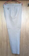 Leinenhose Herren Hose  Beige Gr 56 XXL Leinenmix hochwertig neu
