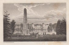 Rheinsberg Original Stahlstich Frommel 1841