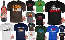 Weihnachts-Geschenk-Set Camper T-Shirt Geschenkidee - Camping Zelten Wohnwagen 