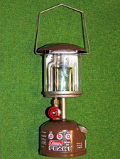 Rare 1982 Coleman Canada MODEL 222 PEAK 1 Starklicht Laterne Lampe Vergaserlampe