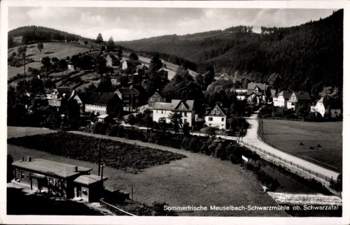 Meuselbach schwarzmühle - ak,