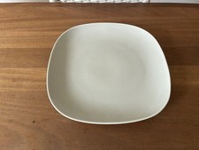 Ikea 365+ Susan Pryke 1 x Speiseteller beige quadratisch Ø 25 x 25 cm