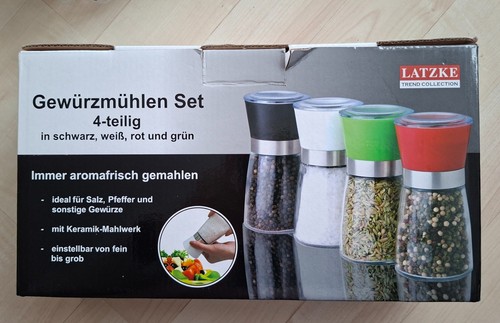 Gewürzmühlen set mit - set,