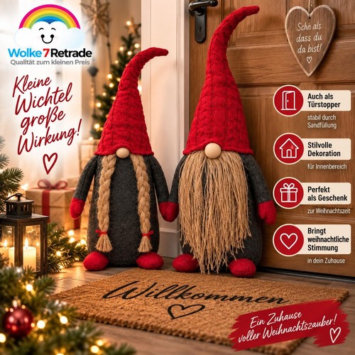 Weihnachtswichtel 60 cm - weihnachtswichtel,