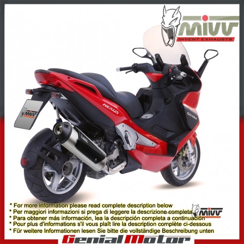 Auspuff exhaust mivv urban - auspuff,
