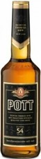 1 Flasche a 0,7L Pott´s Rum brauner Rum Übersee 54% Vol. Pott Orginal