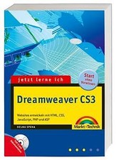Jetzt lerne ich Dreamweaver CS3 - inkl. Cd mit allen Bei... | Buch | Zustand gut