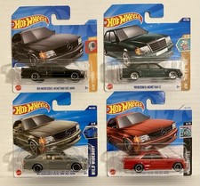 HotWheels 4 Stück - Mercedes