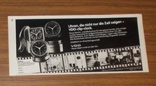 Seltene Werbung vintage VDO