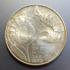 BRD 10 Deutsche Mark 1972 F