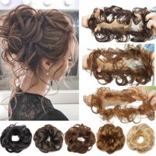 Messy Dutt Echthaar Haarteil