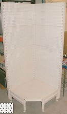 Tegometall Eckregal 210cm weiss Tego Lochwand Regal Tego/Eden/Vendox Ecke