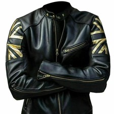 Mens Biker Vintage Motorcycle